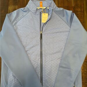 Peter Millar Zip Up Jacket
Large 
Blue 
New